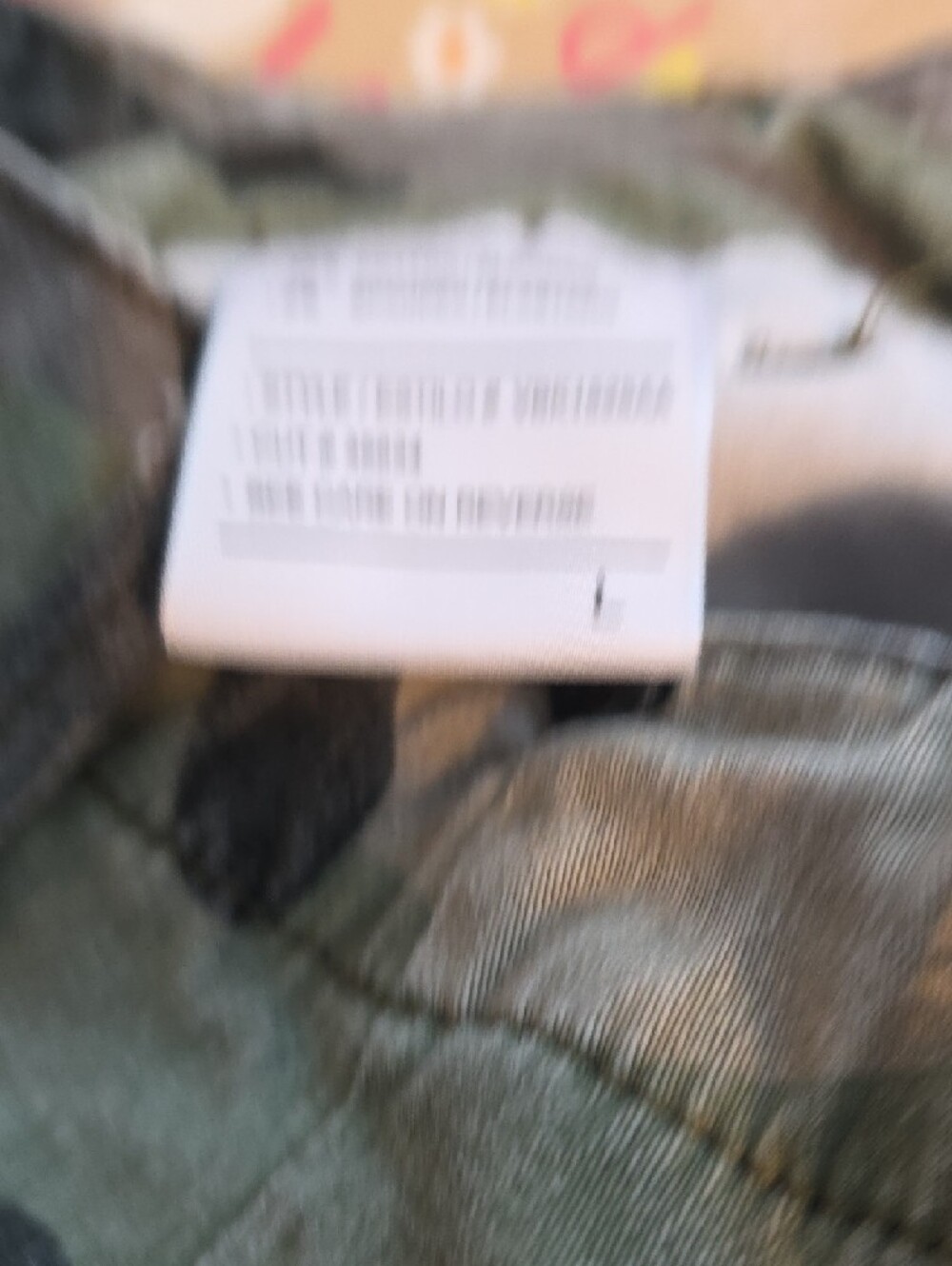 Camo Utility Jogger Pants - Green Woodland Print - Picture 6 of 6
